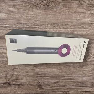 Dyson Supersonic Hair Dryer with Purple Accents